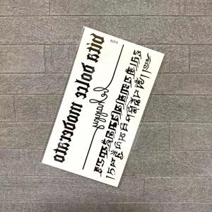 防水タトゥーシール X-078 フェイクタトゥー メイク コスプレ