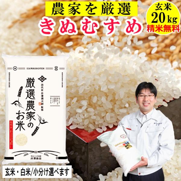 米 玄米 20kg きぬむすめ 厳選農家 玄米/白米・小分け選択可 令和5年兵庫県産 産地直送