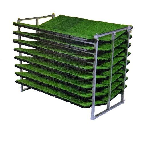 ケーエス製販 苗箱収納棚 KS-80VA 80枚積 傾斜積 軽トラック用