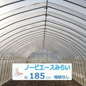 ノービエースみらい 0.1mm厚 900cm幅 10m 透明 農業用 ビニール