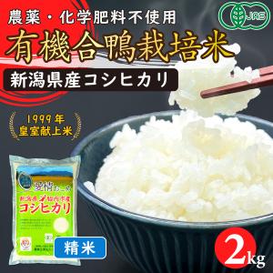 コシヒカリ 令和7年産 無農薬 玄米 無化学肥料 送料無料 玄米 2kg