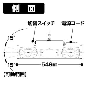 畜産用カーボンヒーター(NK-21CLB)の詳細画像3