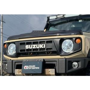 ジムニー　シエラ　jb64　74　グリル　ラプターライナー　バンパー　カスタム ジムニー フロントグリル JB64 JB74 ノマド タイプ2 ラプター