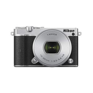 ニコン Nikon  J5 標準パワーズームレンズキット シルバー J5HPLKSL SDカード付き...