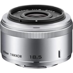 ニコン Nikon 単焦点レンズ 1 NIKKOR 18.5mm f/1.8  シルバー ニコンCXフォーマット専用 <プレゼント包装承ります>｜nouvelle-vie