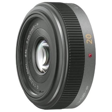 パナソニック 単焦点 広角パンケーキレンズ G 20mm/F1.7 ASPH. H-H020 &lt;プレ...