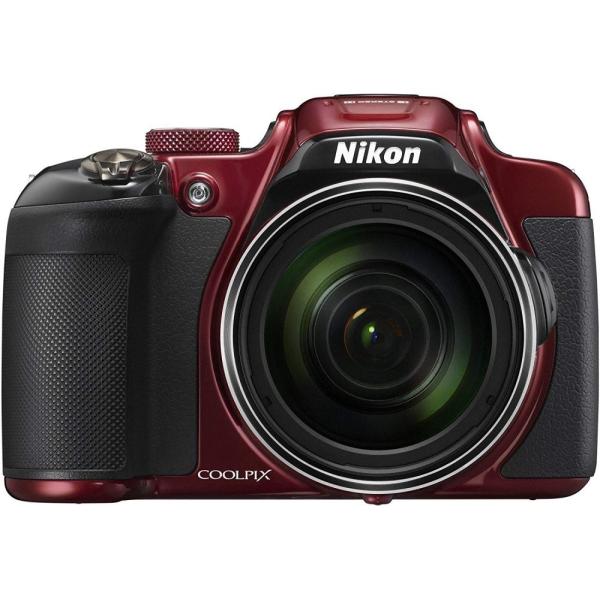 ニコン Nikon COOLPIX P610 光学60倍 1600万画素 レッド  SDカード付き ...