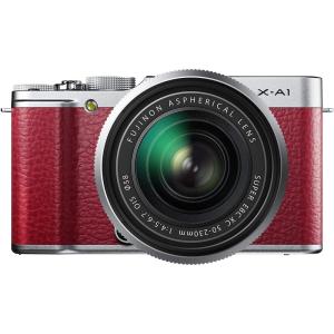 フジフィルム FUJIFILM  X-A1ズームレンズキット レッド F X-A1R/1650KIT...