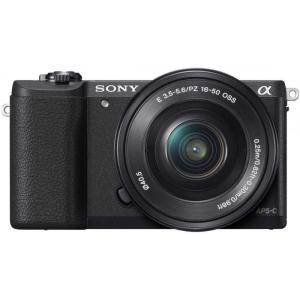 ソニー SONY  α5100 パワーズームレンズキット ブラック ILCE-5100L-B SDカ...