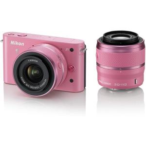 ニコン Nikon   J1   ダブルズームキット ピンクスペシャルキットN1 J1WZ PK SDカード付き <プレゼント包装承ります>