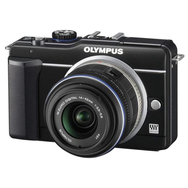 オリンパス OLYMPUS E-PL1s レンズキット ブラック SDカード付き &lt;プレゼント包装承...