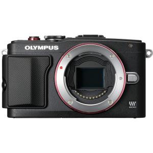 オリンパス OLYMPUS E-PL6 ボディ ブラック E-PL6 BODY BLK SDカード付...