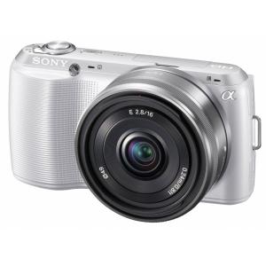 NEX ソニー ミラーレス SONY α NEX-3 ズームレンズキット ホワイト