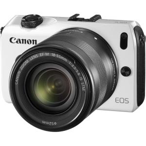 EOS キヤノン Canon Kiss M ダブルレンズキット ホワイト ミラーレス