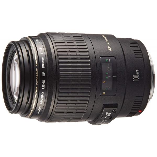 キヤノン Canon 単焦点マクロレンズ EF100mm F2.8 マクロ USM フルサイズ対応 ...