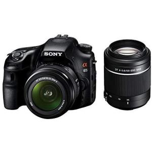 ソニー SONY α65 ダブルズームレンズキット SLT-A65V SDカード付き