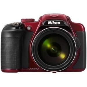 ニコン Nikon P600 光学60倍 1600万画素 レッド P600RD SDカード付き &lt;プ...