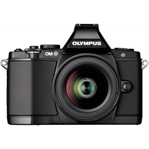 オリンパス OLYMPUS OM-D E-M5 レンズキット ブラック SDカード付き &lt;プレゼント...