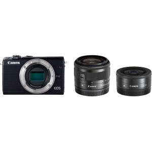 美品♪ Canon EOS M100 ブラック　15-45mmレンズキット Canon EOS M100 Mirrorless Digital Camera with 15-45mm Lens