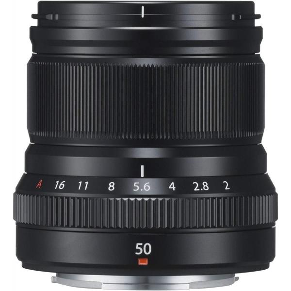 フジフィルム FUJIFILM 単焦点中望遠レンズ XF50mmF2 R WR B ブラック <プレ...