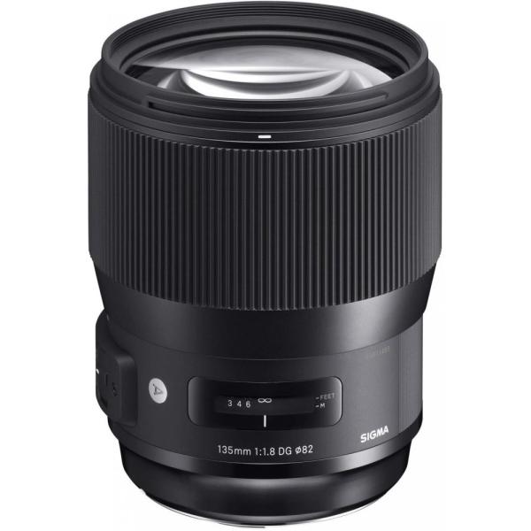 SIGMA 単焦点望遠レンズ Art 135mm F1.8 DG レンズ キヤノン用 良品 動作確認...