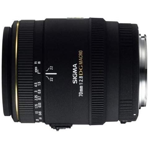 シグマ SIGMA 単焦点マクロレンズ MACRO 70mm F2.8 EX DG ニコン用 フルサ...