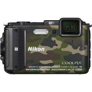 ニコン Nikon COOLPIX AW130 カムフラージュグリーン SDカード付き <プレゼント包装承ります>｜nouvelle-vie