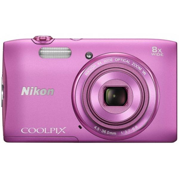 ニコン Nikon COOLPIX S3600 8倍ズーム 2005万画素 アザレアピンク S360...