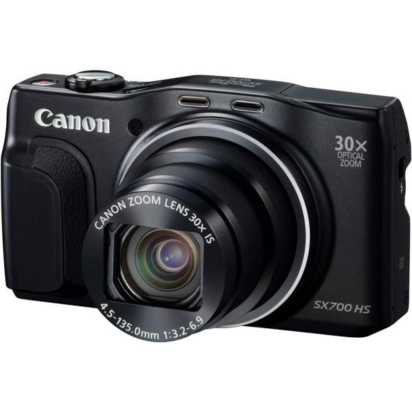 キヤノン Canon Power Shot SX700 HS ブラック 光学30倍ズーム PSSX7...
