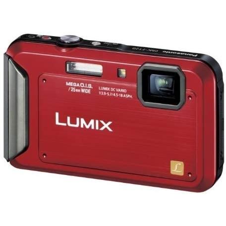 パナソニック Panasonic 防水モデル シャイニーレッド DMC-FT20-R  <プレゼント...