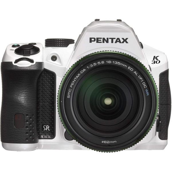 ペンタックス PENTAX K-30 レンズキット クリスタルホワイト SDカード付き &lt;プレゼント...