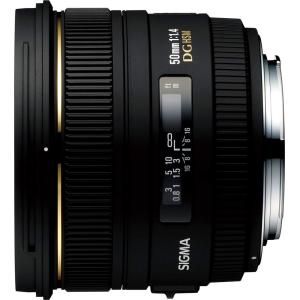 シグマ SIGMA 単焦点標準レンズ 50mm F1.4 EX DG HSM キヤノン用 フルサイズ対応 <プレゼント包装承ります>｜nouvelle-vie