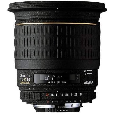 シグマ 単焦点広角レンズ 20mm F1.8 EX DG ASPHERICAL RF ソニー 用 フ...