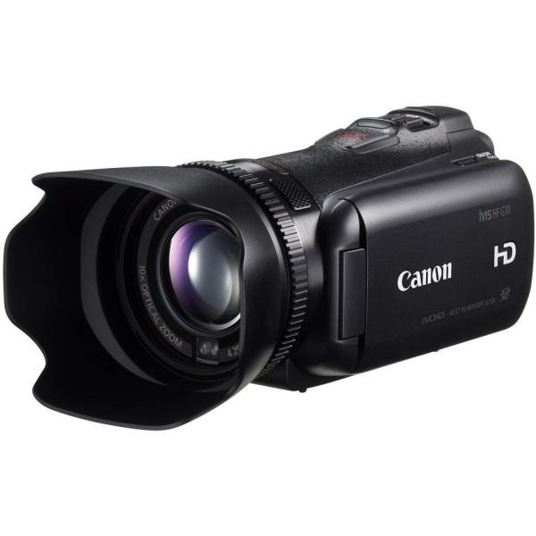 キヤノン Canon デジタルビデオカメラ iVIS HF G10 IVISHFG10 光学10倍 ...