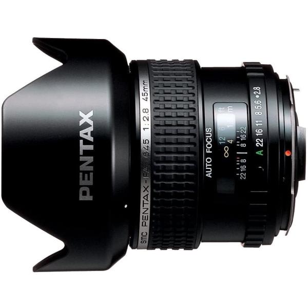 ペンタックス PENTAX 広角~標準単焦点レンズ FA645 45mmF2.8 645マウント 6...
