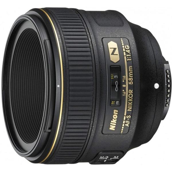 ニコン Nikon 単焦点レンズ AF-S NIKKOR 58mm f/1.4G Fマウント フルサ...