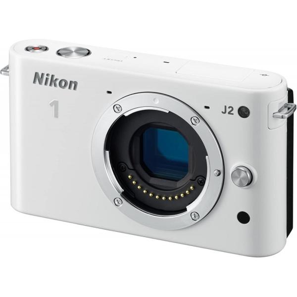 ニコン Nikon ミラーレス一眼 ニコン Nikon 1 J2 ボディー ホワイト N1J2WH