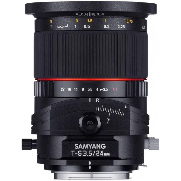 サムヤン SAMYANG 単焦点広角ティルトシフトレンズ 24mm F3.5 キヤノン EF用 フル...