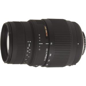 SIGMA 70-300mm F4-5.6 DG MACRO 望遠ズームレンズ ニコン用 良品 動作...