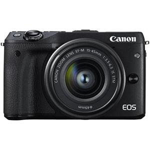 Canon ミラーレス一眼カメラ EOS M3 レンズキット(ブラック) EF-M15-45mm F3.5-6.3 IS STM 付属 EOSM3BK-1545ISSTMLK｜nouvelle-vie