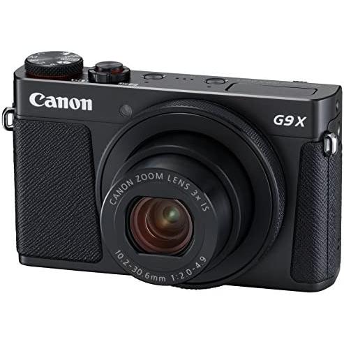 Canon コンパクトデジタルカメラ PowerShot G9 X Mark II ブラック 1.0...