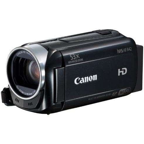 Canon デジタルビデオカメラ iVIS HF R42 光学32倍ズーム 内蔵32GBメモリー ブ...