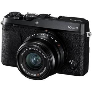 FUJIFILM ミラーレス一眼カメラ X-E3単焦点レンズキットブラック X-E3LK23F2-B