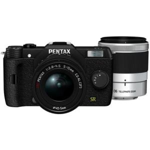 PENTAX ミラーレス一眼 Q7 ダブルズームキット [標準ズーム 02 STANDARD ZOOM ・望遠ズーム 06 TELEPHOTO ZOOM] ブラック Q7 BLACK WZOOM KIT 10740｜nouvelle-vie