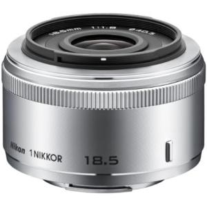 Nikon 単焦点レンズ 1 NIKKOR 18.5mm f/1.8 シルバー ニコンCXフォーマッ...