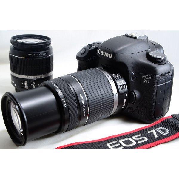 Canon EOS 7D ダブルズームキット 良品 動作確認済み 1ヶ月保証付 高性能