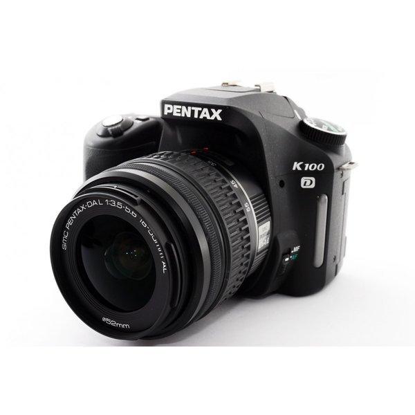 ペンタックス PENTAX K100D レンズキット ブラック 美品 手ぶれに強い 2GB SDカー...