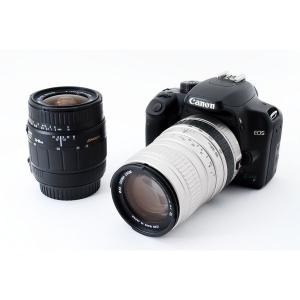 キヤノン Canon EOS Kiss F 超望遠ダブルズームセット 美品 SDカードストラップ付き &lt;プレゼント包装承ります&gt; デジタル一眼レフカメラの商品画像