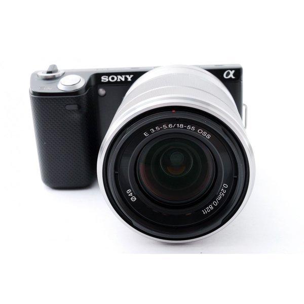 SONY NEX-5N フラッシュ ブラック 美品 動作確認済み 1ヶ月保証付 純正アクセサリー
