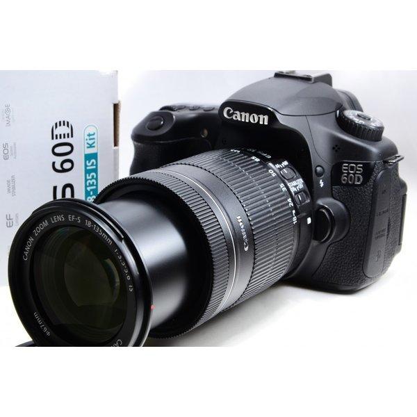 キヤノン Canon EOS 60D レンズセット 美品 ストラップ付き &lt;プレゼント包装承ります&gt;...